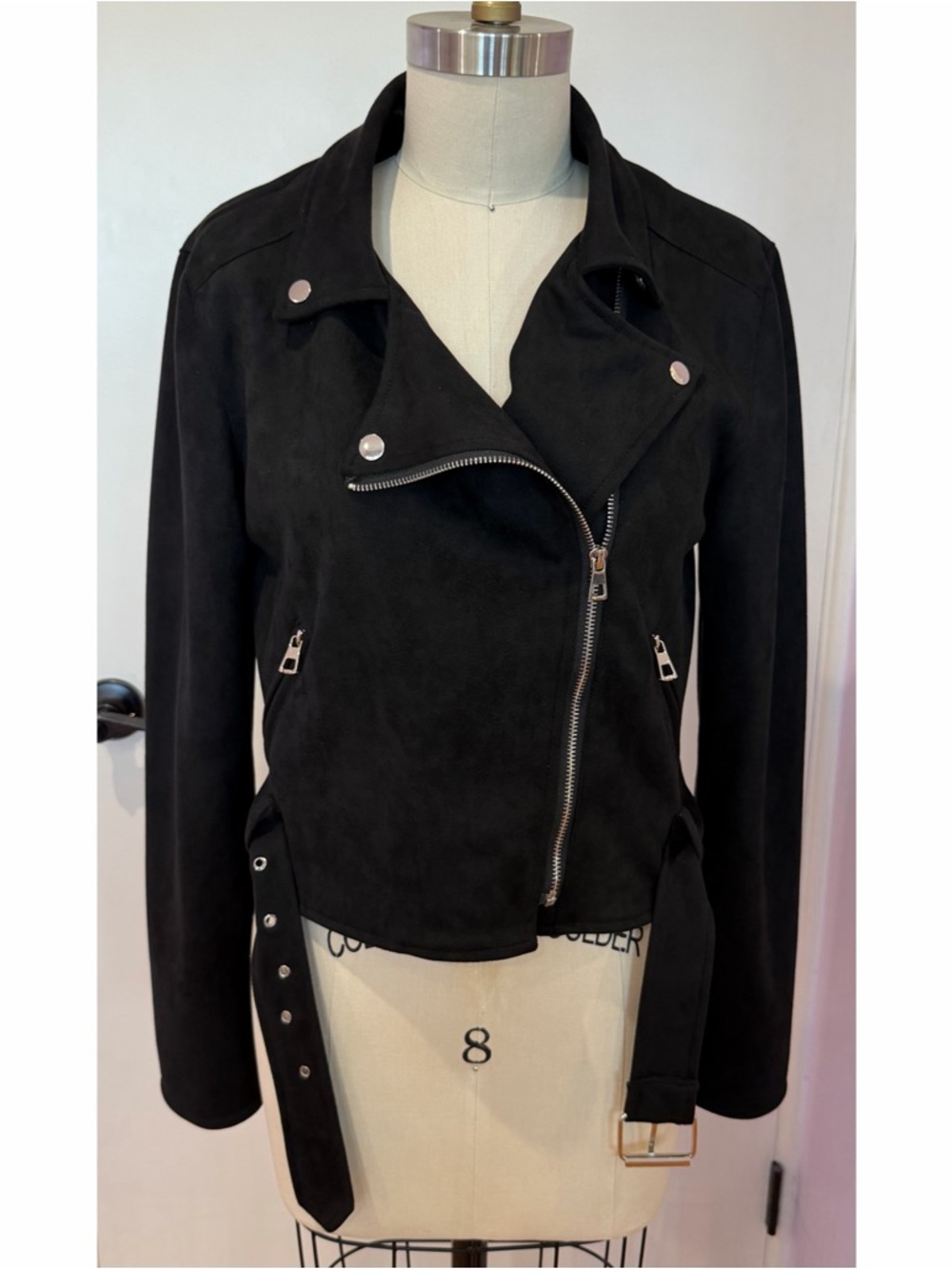 PrettyLittleThing Faux Suede Jacket